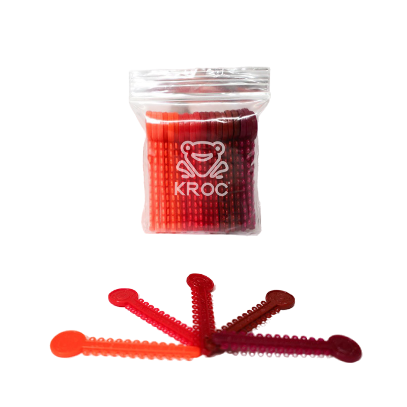 40 Módulos en llave con 24 ligas rojos y naranjas