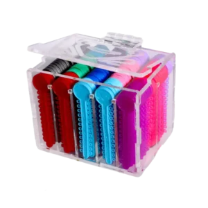 Exhibidor módulos llave con ligas 100 pzas