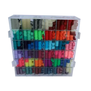 Exhibidor módulos llave con ligas 1400 pzas