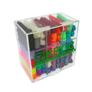 Exhibidor módulos llave con ligas 324 pzas