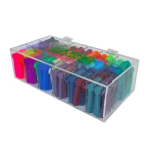 Exhibidor módulos llave con ligas 650 pzas