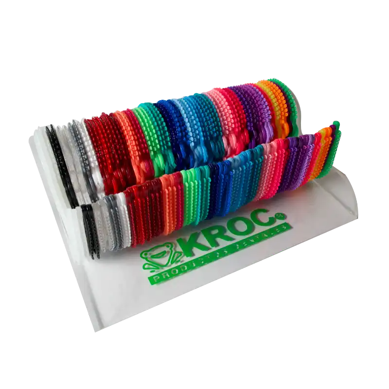 Exhibidor módulo en S con ligas 100 pzas