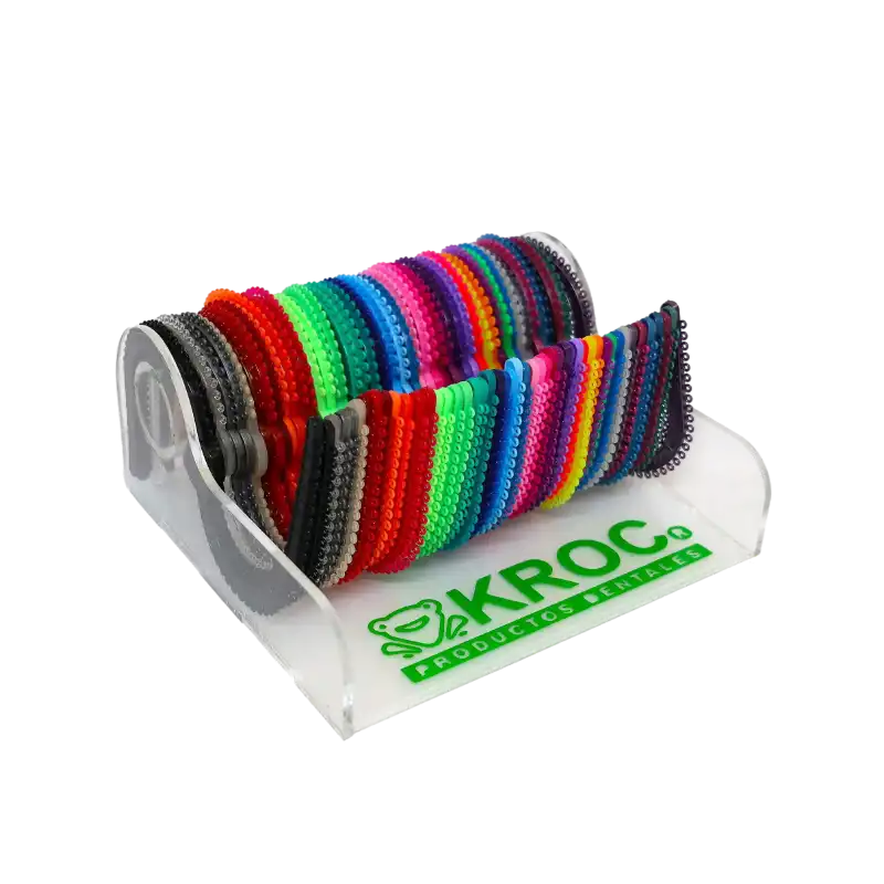 Exhibidor módulo en S con ligas 60 pzas