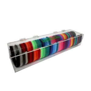 Exhibidor módulo en S con tapa con ligas 160 pzas