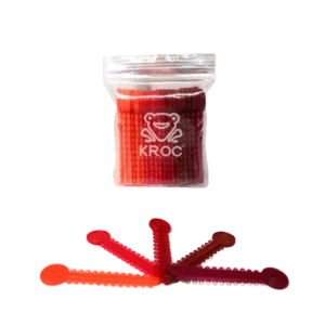 20 Módulos en llave con 24 ligas rojos y naranjas